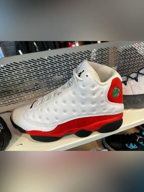 Jordan Kids White Red Black Retro Basketball Shoes